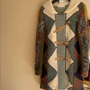 Anthropologie sweater jacket